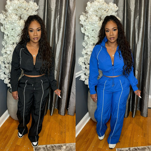 Vêtements tendance pour femmes printemps, ensembles de vêtements pour filles, ensembles pantalon deux pièces, vêtements pour femmes, ensembles pour femmes - Product Image 2