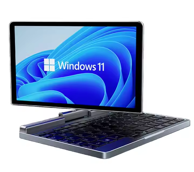 8 Inch 2 in 1 Mini Laptop 360 Degree Rotary Touch Screen Notebook Computer for Student & Home