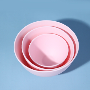 Vente en gros, bol de mélange de masque facial pour la maison, bol de mélange en silicone <span class=keywords><strong>color</strong></span>é logo personnalisé, bol de masque en silicone de taille multiple - Product Image 5