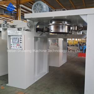 Machine de tréfilage inversée à double tambour 2 matrices entièrement automatique avec four de <span class=keywords><strong>recuit</strong></span> d'équipement galvanisé par fil d'acier - Product Image 2