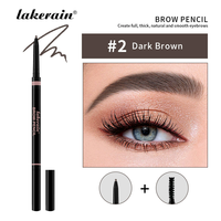 Crayon à sourcils ultra-fin Lakerain, pour une définition facile de la forme idéale des sourcils, avec un pinceau intégré, longue tenue, naturel et lisse