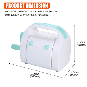 آلة يدوية صغيرة للحرف اليدوية وصناعة البطاقات، آلة قص وتنقيش يدوية للأشغال اليدوية وصناعة البطاقات - Product Image 3