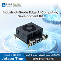 Papan Pengembangan Industri AI Tertanam Berkinerja Tinggi NVIDIA Thor T5000 Dev Kit Grosir PLink 2000 TFLOPS USB/Ethernet