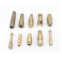 Customized CNC Brass Hardware Accessory Cnc Machining Turning Brass Fittings for Electronics