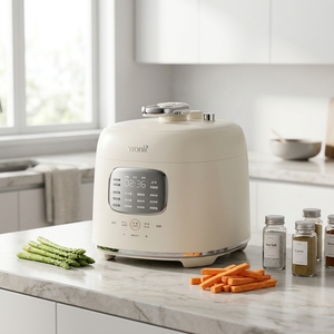 Cuisinière compacte 2L à commande numérique pour usage personnel et en dortoir, contrôle numérique de la température et gestion précise - Product Image 1