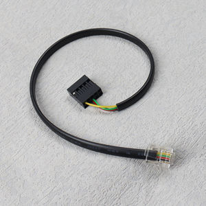 Dolandline 2 * 5Pin RJ11 6Pin soket Port Splitter adaptörü için telefon kablo demeti sabit telefonlar için - Product Image 4