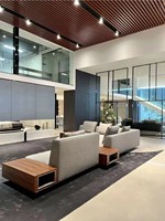 Canapé d'angle en L de style italien, design moderne et luxueux, idéal pour les petits et grands salons