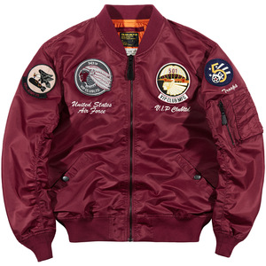 Oem Bomber <strong>Jacket</strong> Custom Design American <strong>India</strong> Embroidery Classic Men Women Nylon Custom Flight Bomber <strong>Jacket</strong>
