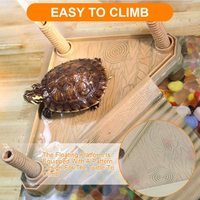 Offre Spéciale Tortue Réservoir Décor Tortue Flottant Basking Plate-forme pour Tortue