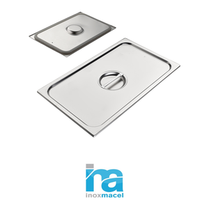 Tapa para Recipiente de Alimentos GN 1/1 de Acero Inoxidable con Sellado Hermético Inox Inox Macel - Product Image 4