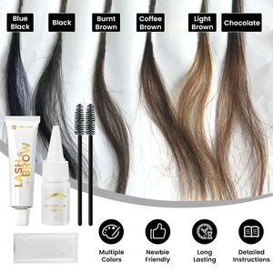 Aérographe imperméable à l'eau, teinture permanente pour sourcils, teinture <span class=keywords><strong>hybride</strong></span> marron châtaigne, colorant liquide pour sourcils, ingrédient végétalien - Product Image 3