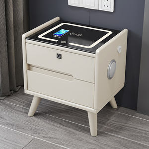 <span class=keywords><strong>Table</strong></span> <span class=keywords><strong>de</strong></span> chevet intelligente haut <span class=keywords><strong>de</strong></span> gamme avec lumière LED et recharge sans fil pour un compagnon <span class=keywords><strong>de</strong></span> <span class=keywords><strong>lit</strong></span> intelligent. - Product Image 5