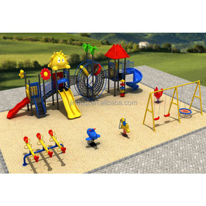 Laberinto tema Kiddie's Wonders colorido Parque Playhouse niños parque infantil toboganes de plástico al aire libre niños Parque de Atracciones equipo - Product Image 3