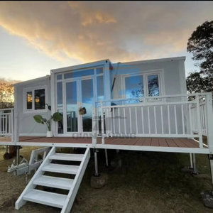 Tùy chỉnh 2-3 phòng ngủ mở rộng <span class=keywords><strong>container</strong></span> nhà bền prefab Modular nhà <span class=keywords><strong>CONTAINER</strong></span> đúc sẵn nhà - Product Image 1