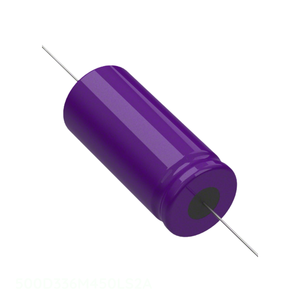 Authorized Distributor Through Hole CAP ALUM 33UF 20% 450V AXIAL TH 33 uF 500D336M450LS2A Capacitor - Product Image 1