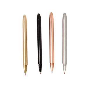 GemFully office <span class=keywords><strong>2021</strong></span> professional plus Meilleure vente obtenez le dernier prix Bullet Shaped Copper Roller Pen - Product Image 2