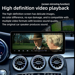 10.25/12.3/12.8ลินุกซ์หน้าจอสัมผัสวิทยุติดรถยนต์ลินุกซ์ไร้สาย CarPlay หน้าจอดิจิตอลรถยนต์ Mercedes C W205 GLC X253 AB CLA <span class=keywords><strong>GLA</strong></span> 13-19 - Product Image 3