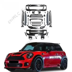 Đối với Mini Cooper F55 F56 F57 nâng cấp jcw Bộ dụng cụ cơ thể 2023 F56 jcw cản trước cản sau xe