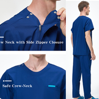 Tenues médicales tendance pour hôpitaux vétérinaires, blouses chirurgicales et pantalons droits avec poches, vêtements d'assistant dentaire 205