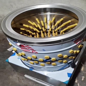Helaxen TM-HCL tùy chỉnh 50cm đường kính thép không gỉ gà plucker Máy Điều kiện Mới gia cầm de-lông thiết bị vịt - Product Image 5