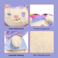 Peluche Lion Bonbon Sauteur Zhuoqu Snack Shop, Coussin en Polyester et Coton PP, 31cm-50cm, Unisexe, 14 ans et plus, Cadeau d'Anniversaire