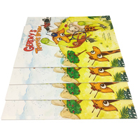 Livre d'histoires amusant et coloré pour enfants avec reliure parfaite, impression sur papier fantaisie écologique