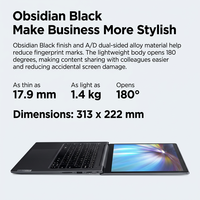 Ordinateur portable professionnel LenovoS Zhaoyang X5 14 pouces, tout neuf, AMD Ryzen 7 H 255, 16 Go, 1 To, en stock, directement de l'usine