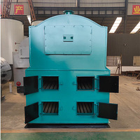 Chaudière à eau chaude industrielle horizontale basse CWHB à commande automatique pour le chauffage des salles de bain d'hôtels et d'usines