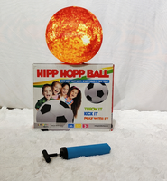 Ballon de sport gonflable en plastique imprimé à poils courts pour enfants