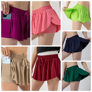 Шорты <span class=keywords><strong>2</strong></span> в 1 с завышенной талией - Product Image 2