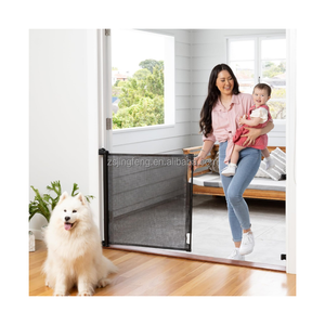 Barrière de sécurité rétractable en métal pour bébé, barrière d'escalier pour bébé, clôture de sécurité pour enfant, barrière de sécurité rétractable, barrière de sécurité pour nourrisson - Product Image 4