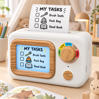 Xprinter MK1 – Nouvelle machine à autocollants sans encre de 2 pouces à commande vocale pour les mémos d'apprentissage quotidiens et l'identification des enfants