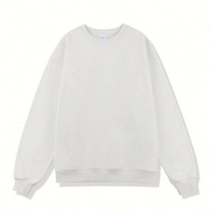 H5475 Ropa Personalizada, Sudaderas de Cuello Redondo con Forro Polar de Mezcla de Algodón de 450 Gsm para Hombre y Mujer - Product Image 6