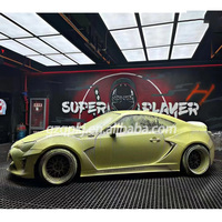 Applicable à ToyotaGT86 BRZ Upgrade Wide Body Kit Fender 86 Upgrade Front Bumper Front Lip Side Skirt Diffuseur arrière
