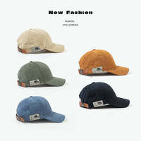 Gorra de Béisbol Vintage de Alta Calidad para Verano, Estilo Hip Hop, Deportiva, Unisex, Casual, Ajustable, de 6 Paneles, de Lona y Mezclilla