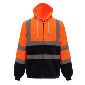 Gilet de sécurité réfléchissant haute visibilité personnalisable avec logo, vêtements de travail en polyester pour grands modèles - Product Image 6