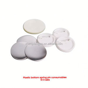 Machine à aimants ronds de 58 mm, presse manuelle pour aimants, machine à photos, machine à aimants pour réfrigérateur, ensemble avec 100 matériaux - Product Image 4