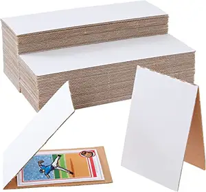 Custom paper credit card holder supplier corrugated cardboard sleeves for sports cards