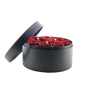 Yunnan all'ingrosso eterna rosa per sempre conservata per matrimonio regalo rotonda di <span class=keywords><strong>fiori</strong></span> di compleanno Idea regalo per occasioni speciali - Product Image 2