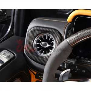 메르세데스 벤츠 G 클래스 W464 G500 AMG G63 용 건식 탄소 섬유 대시 보드 커버 인테리어 키트 (추가) - Product Image 3