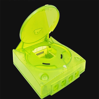 Boîtier Translucide de Remplacement pour Console de Jeu Rétro Dreamcast, Coque en Plastique Transparente, Accessoires Dreamcast