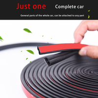 Bande d'Étanchéité en Caoutchouc pour Portière de Voiture, Protection Anti-Collision, Isolation Phonique Type B, 5M