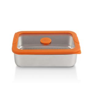 Leak-Proof Nestable Stainless Steel Vacuum Sealed <b>Lunch</b> <b>Boxes</b> with Glass Lid - Product Image 2