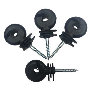 รั้วไฟฟ้าฉนวนรั้วพลาสติกสีดำ - Product Image 2