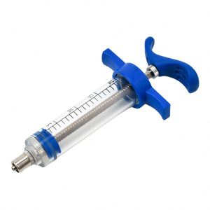 Jeringas Veterinarias Reutilizables Ajustables de 20 ml, Suministros Veterinarios de Plástico - Product Image 1