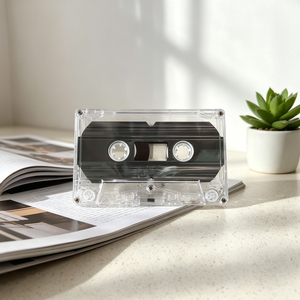 Cinta de casete transparente al por mayor para grabación de audio y enseñanza, cinta magnética regrabable de 90 minutos de longitud para uso en estudio doméstico - Product Image 4