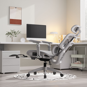 เก้าอี้สำนักงานเออร์โกโนมิกส์ รุ่น 929 ขายส่ง พร้อมที่วางแขนปรับระดับได้ หมุนได้ 360 องศา โซลูชั่นการนั่งที่สะดวกสบาย - Product Image 4