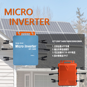 Microinversor Solar para Red Eléctrica GT-1400 1400W de Salida Única para Sistema Solar Doméstico - Product Image 5