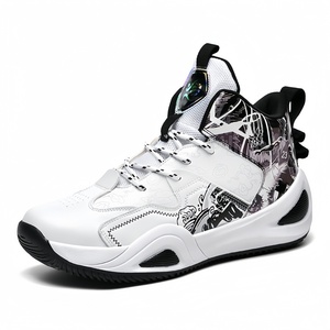 Nouvelles chaussures de <span class=keywords><strong>basket</strong></span>-ball à lacets antidérapantes en mesh à tige haute, confortables toute l'année, semelle extérieure en caoutchouc, respirantes pour hommes et femmes - Product Image 3