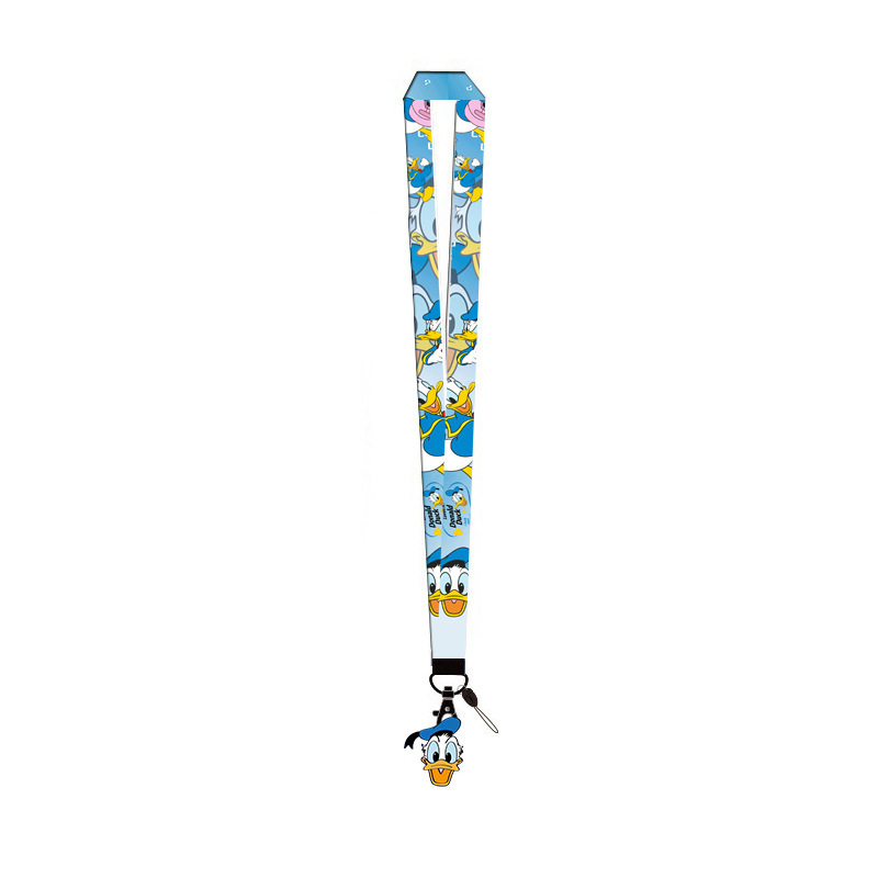 Hign Quality Cute Cartoon Daisy Donald Lanyards Portable Anti-Lost Neck Strap ID Card Card Holder Lanyards Promotional Gifts Image 5